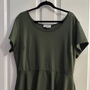 Society Olive Green Dress